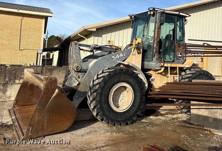 image for item ET7442 2006 John Deere 544J wheel loader