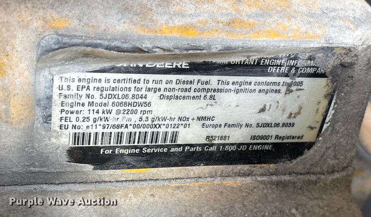 image for item ET7442 2006 John Deere 544J wheel loader