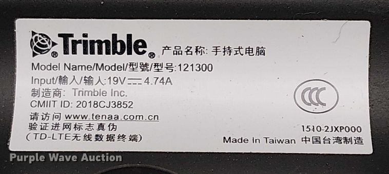 image for item EU2594 Trimble TSC7 controller