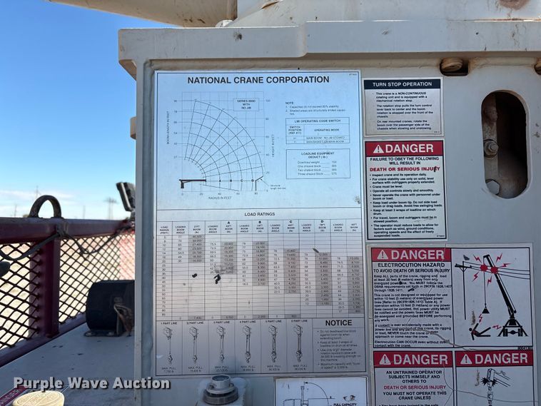 image for item EU4711 2014 Peterbilt 365 crane truck