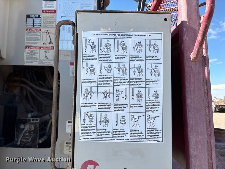 image for item EU4712 2014 Peterbilt 365 crane truck