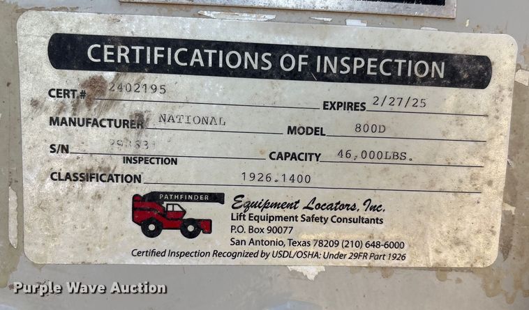 image for item EU4712 2014 Peterbilt 365 crane truck