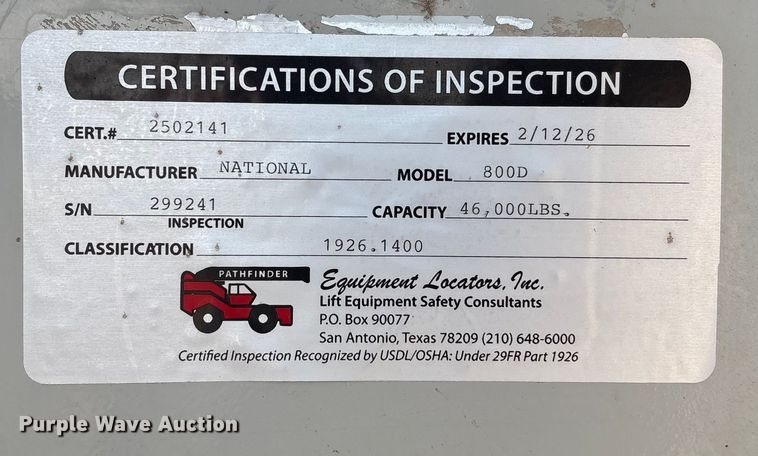 image for item EU4713 2014 Peterbilt 365 crane truck