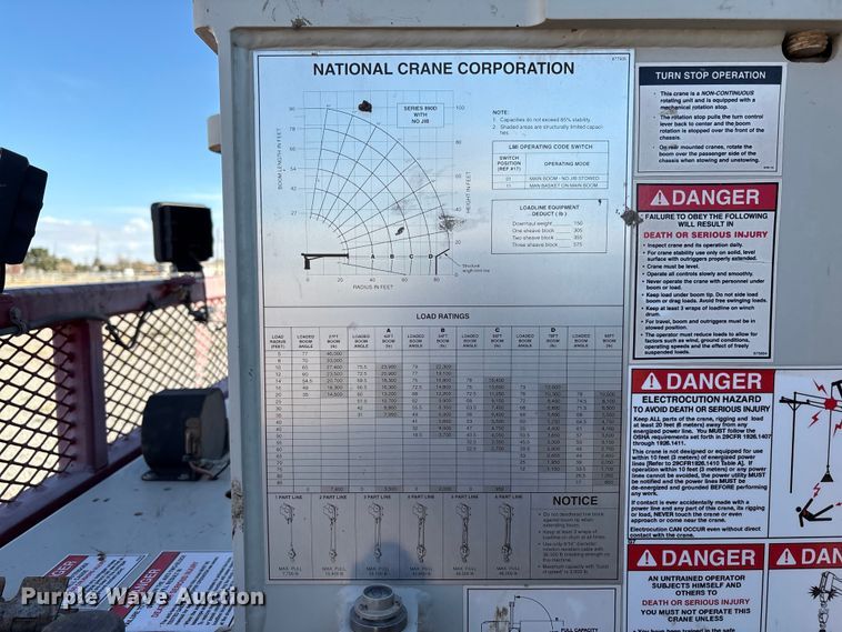 image for item EU4713 2014 Peterbilt 365 crane truck