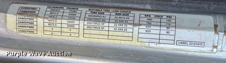 image for item EU4714 2013 Peterbilt 365 crane truck