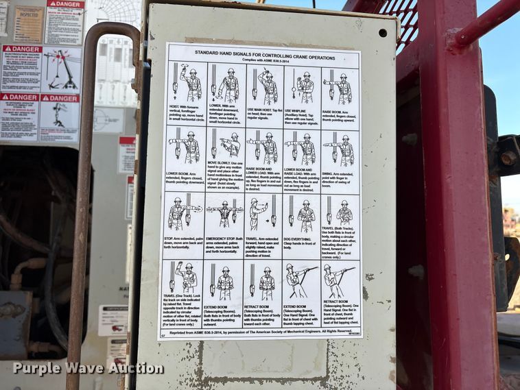 image for item EU4715 2011 Peterbilt 365 crane truck