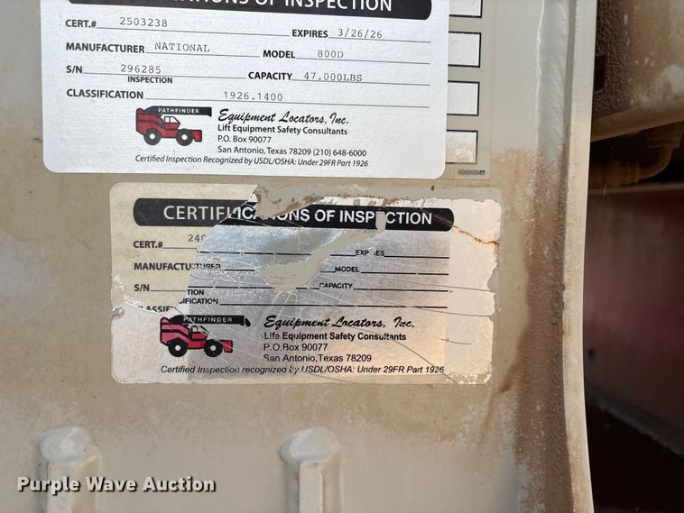 image for item EU4715 2011 Peterbilt 365 crane truck