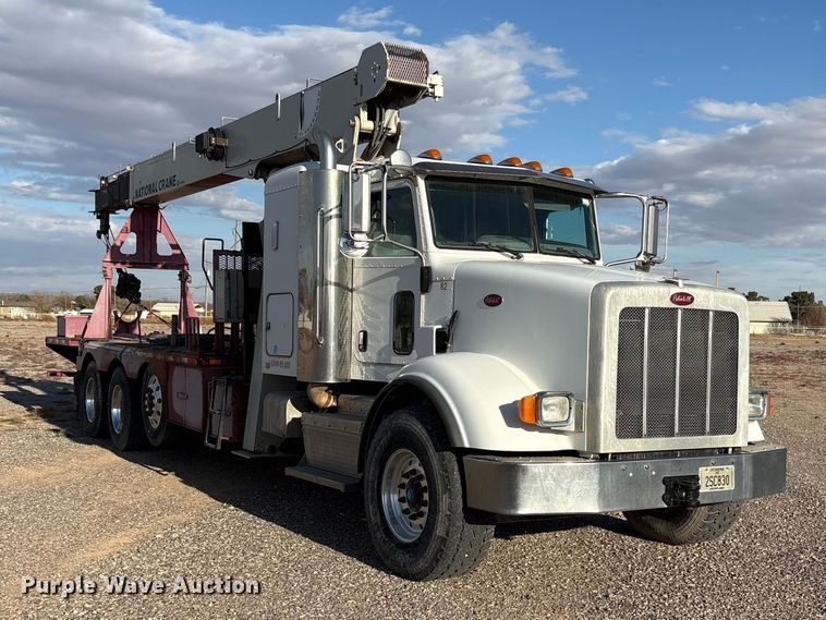 image for item EU4716 2013 Peterbilt 365 crane truck