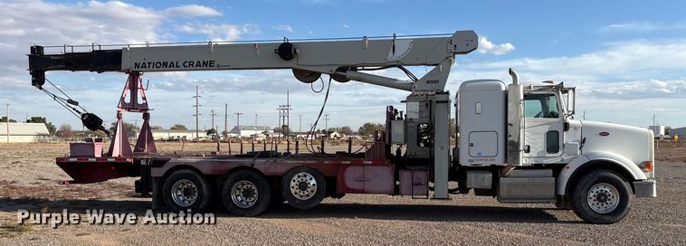 image for item EU4716 2013 Peterbilt 365 crane truck