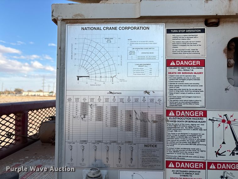 image for item EU4716 2013 Peterbilt 365 crane truck