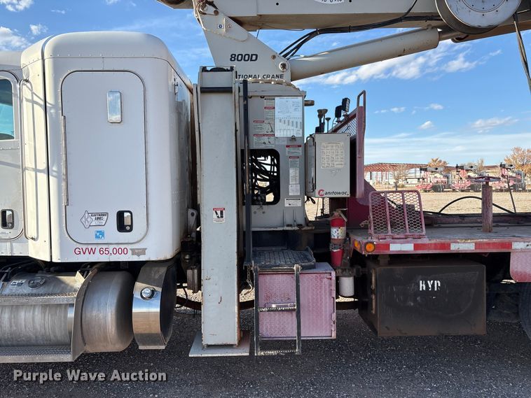 image for item EU4716 2013 Peterbilt 365 crane truck