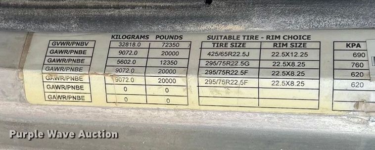 image for item EU4716 2013 Peterbilt 365 crane truck