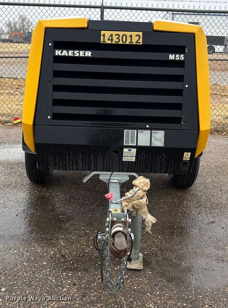 image for item EU4717 2022 Kaeser M55 air compressor