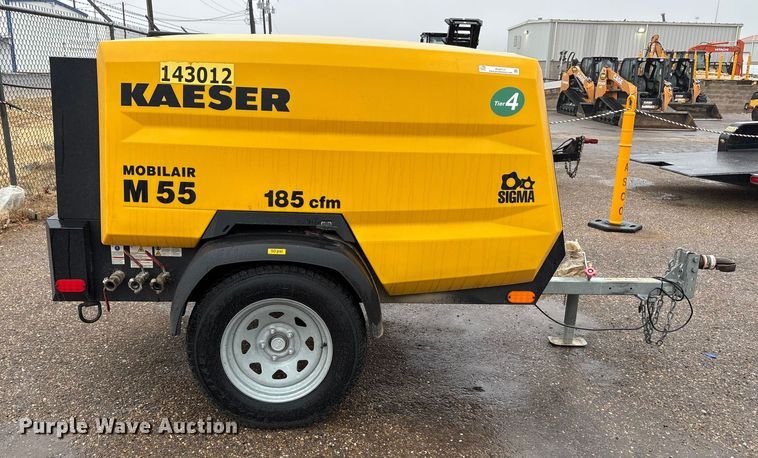 image for item EU4717 2022 Kaeser M55 air compressor