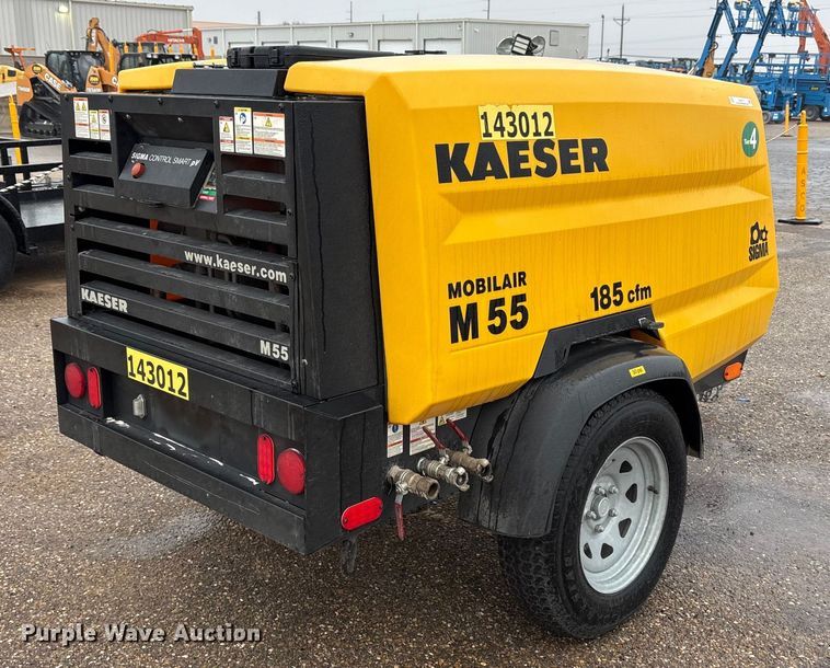 image for item EU4717 2022 Kaeser M55 air compressor