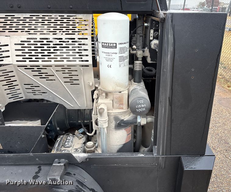 image for item EU4717 2022 Kaeser M55 air compressor