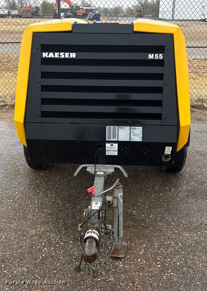 image for item EU4718 2021 Kaeser M55 air compressor