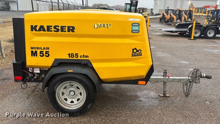 image for item EU4718 2021 Kaeser M55 air compressor