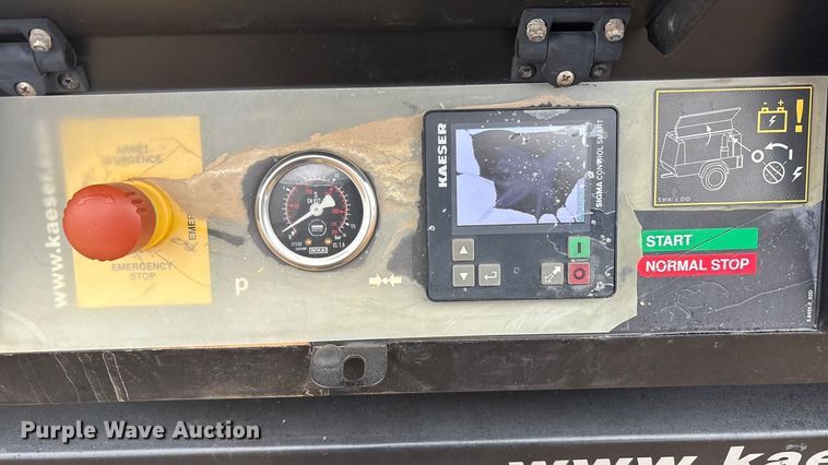 image for item EU4718 2021 Kaeser M55 air compressor