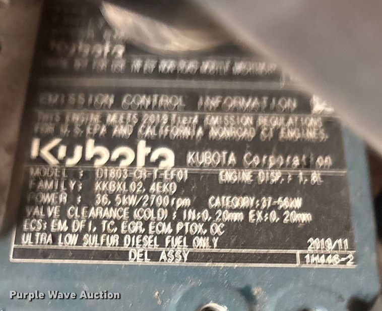 image for item EU4718 2021 Kaeser M55 air compressor