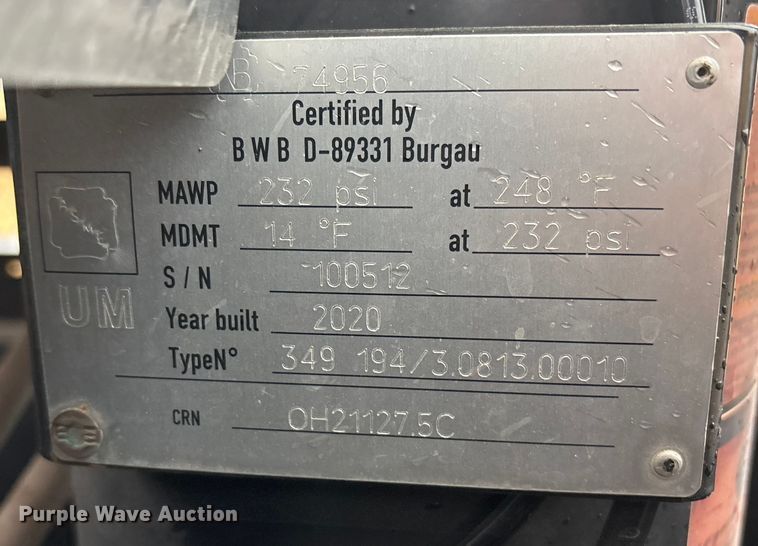 image for item EU4718 2021 Kaeser M55 air compressor