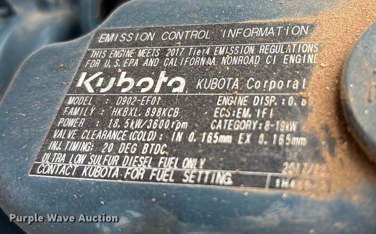 image for item EU4719 2017 Atlas Copco AirPower CPS110 air compressor