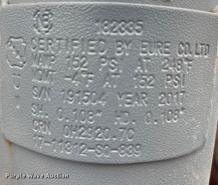 image for item EU4719 2017 Atlas Copco AirPower CPS110 air compressor