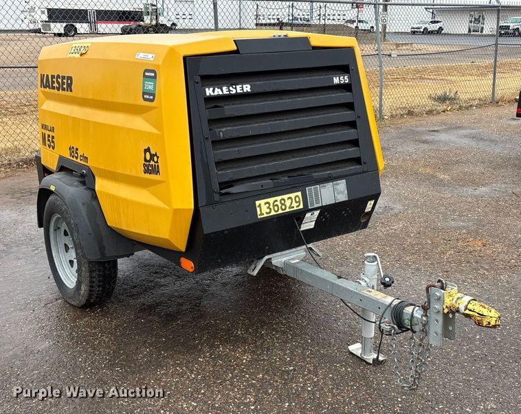 image for item EU4720 2021 Kaeser M55 air compressor