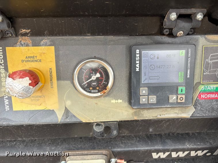 image for item EU4720 2021 Kaeser M55 air compressor