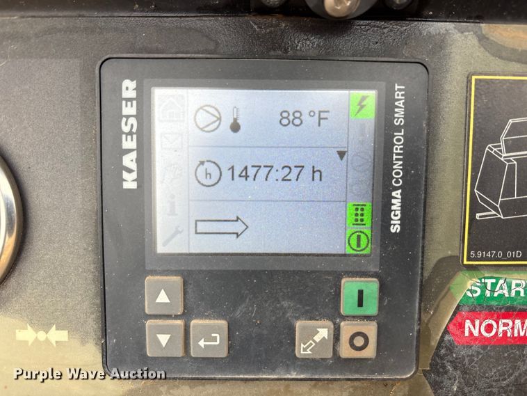 image for item EU4720 2021 Kaeser M55 air compressor