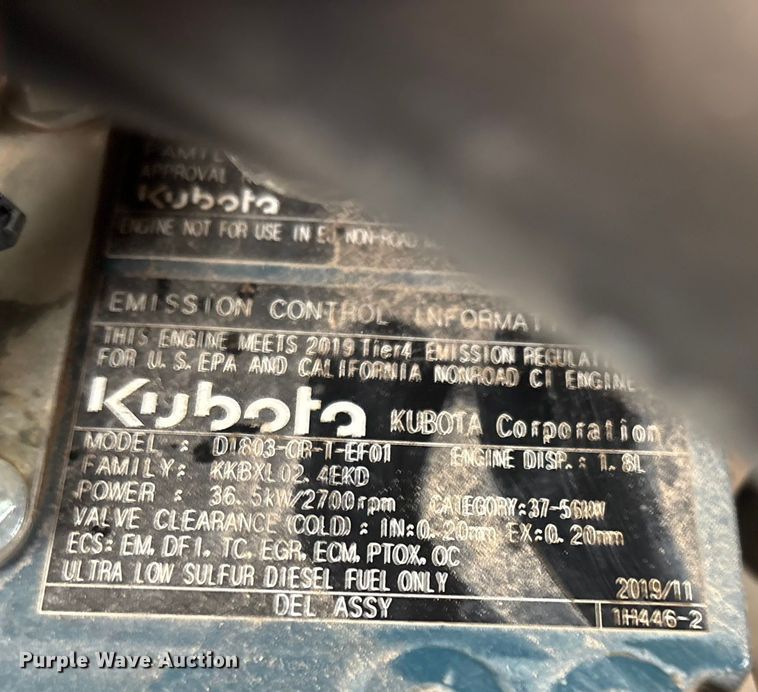 image for item EU4720 2021 Kaeser M55 air compressor