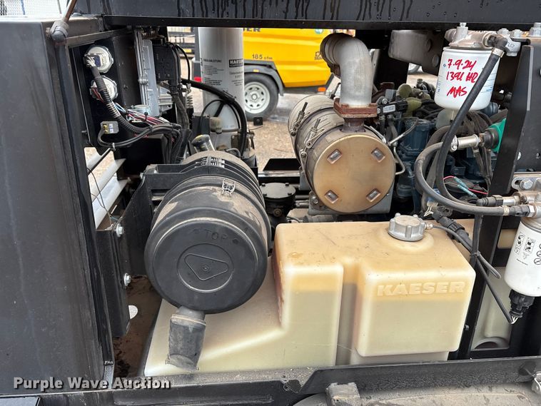 image for item EU4720 2021 Kaeser M55 air compressor