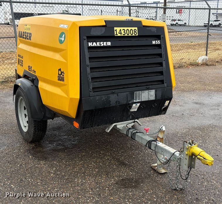 image for item EU4721 2022 Kaeser M55 air compressor