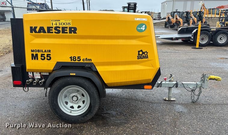 image for item EU4721 2022 Kaeser M55 air compressor