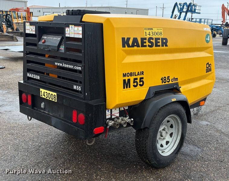 image for item EU4721 2022 Kaeser M55 air compressor