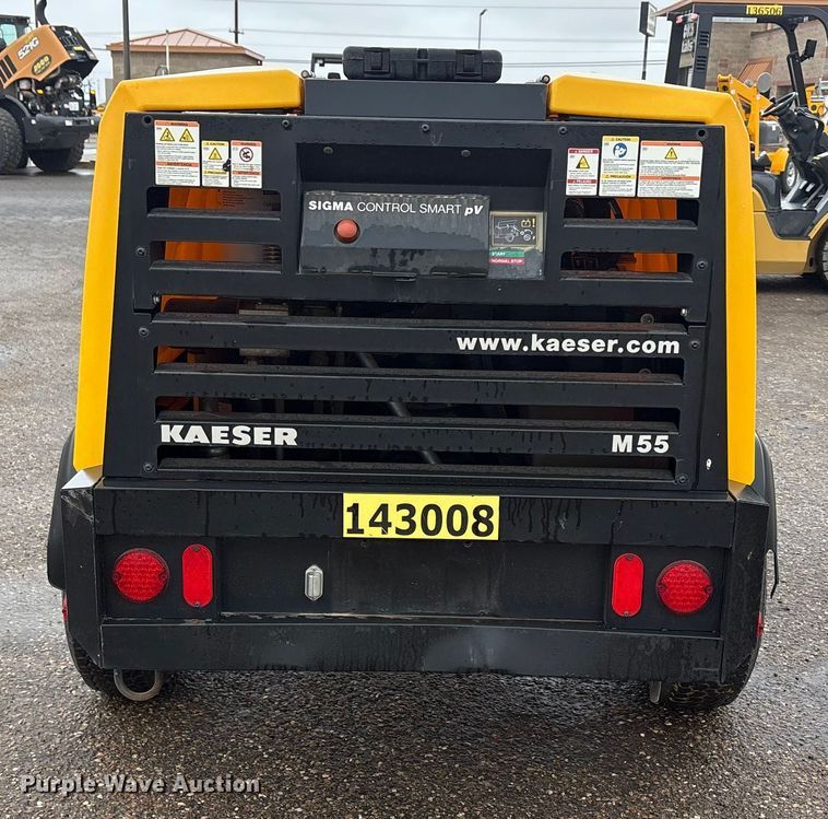image for item EU4721 2022 Kaeser M55 air compressor