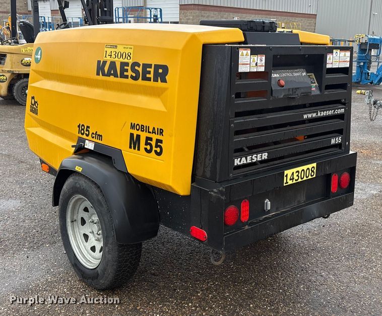 image for item EU4721 2022 Kaeser M55 air compressor