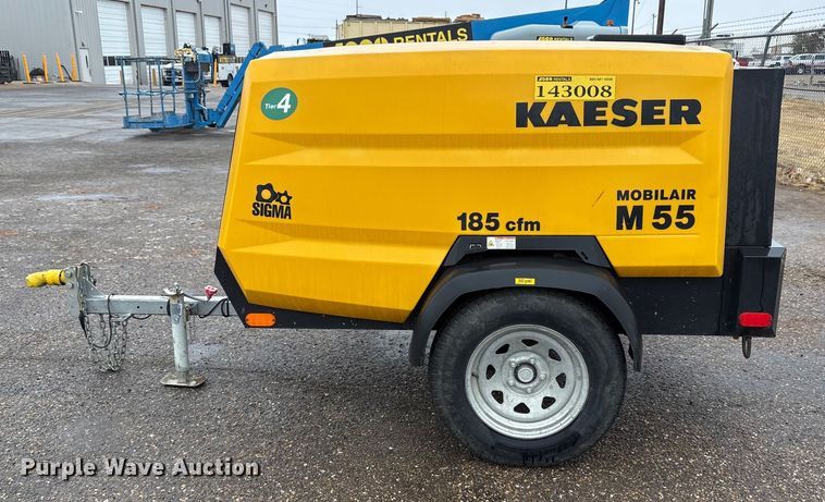 image for item EU4721 2022 Kaeser M55 air compressor