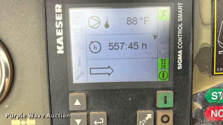 image for item EU4721 2022 Kaeser M55 air compressor