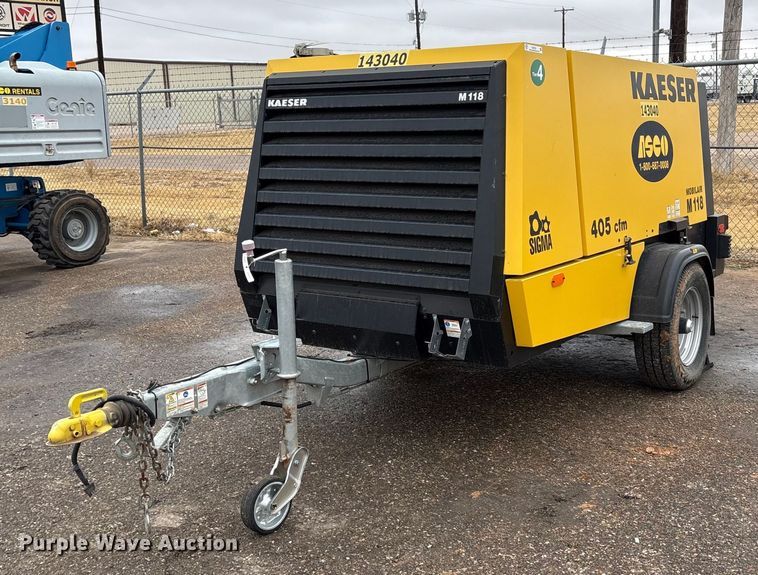 image for item EU4722 2022 Kaeser M118 air compressor