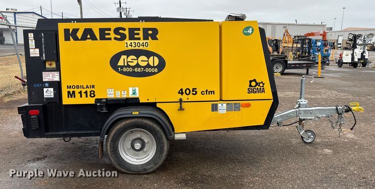 image for item EU4722 2022 Kaeser M118 air compressor
