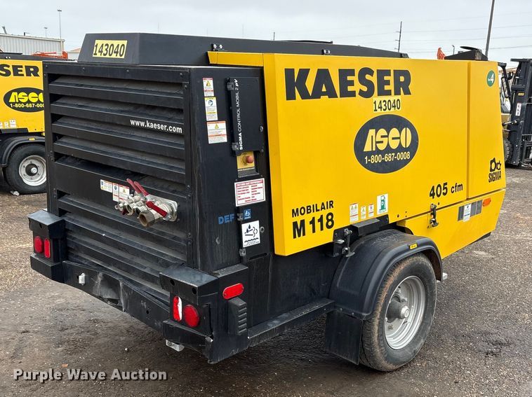 image for item EU4722 2022 Kaeser M118 air compressor