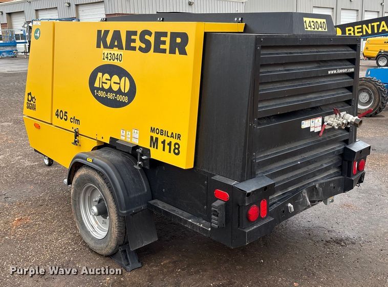 image for item EU4722 2022 Kaeser M118 air compressor