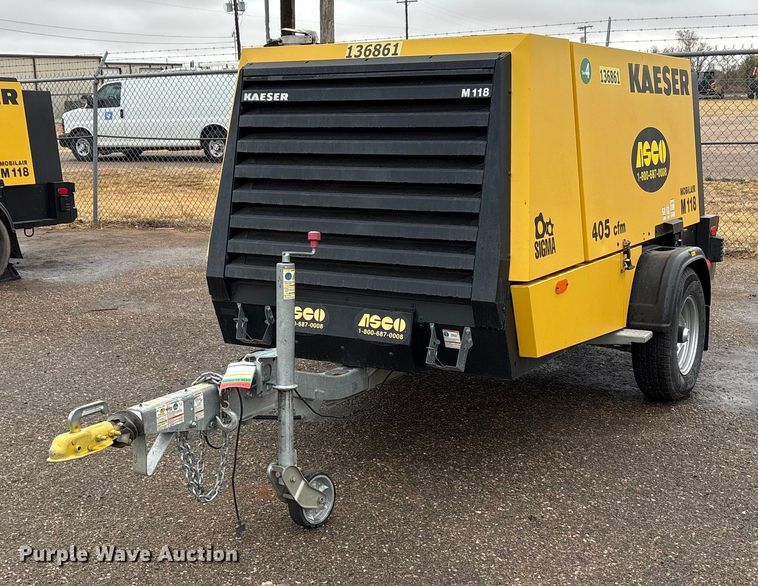 image for item EU4723 2021 Kaeser M118 air compressor