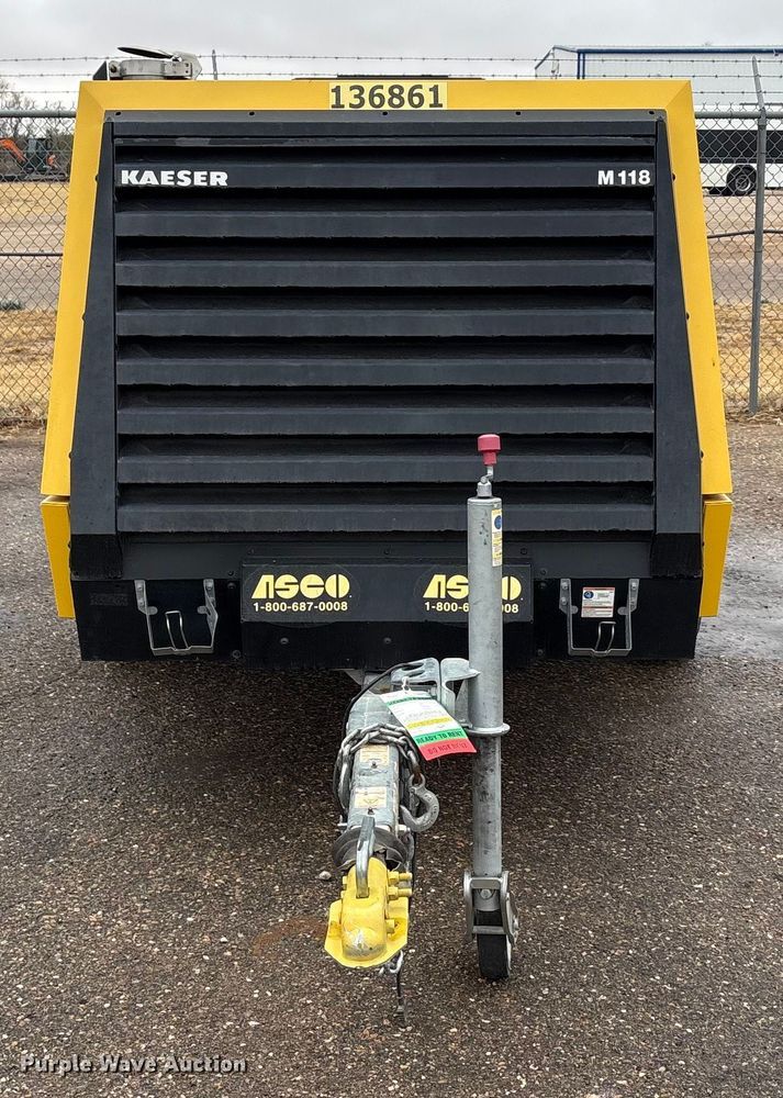 image for item EU4723 2021 Kaeser M118 air compressor