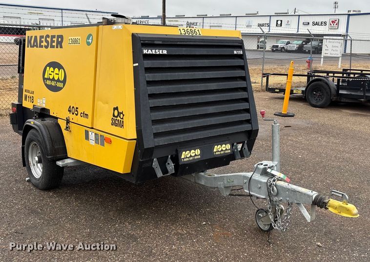 image for item EU4723 2021 Kaeser M118 air compressor