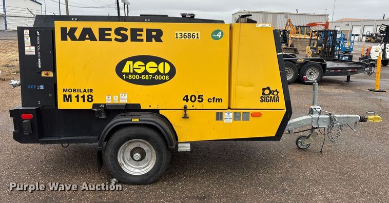 image for item EU4723 2021 Kaeser M118 air compressor