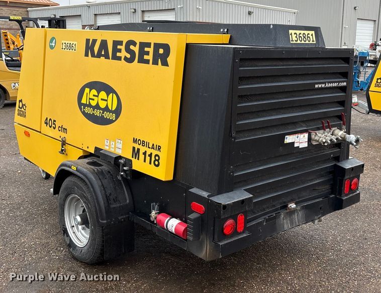 image for item EU4723 2021 Kaeser M118 air compressor