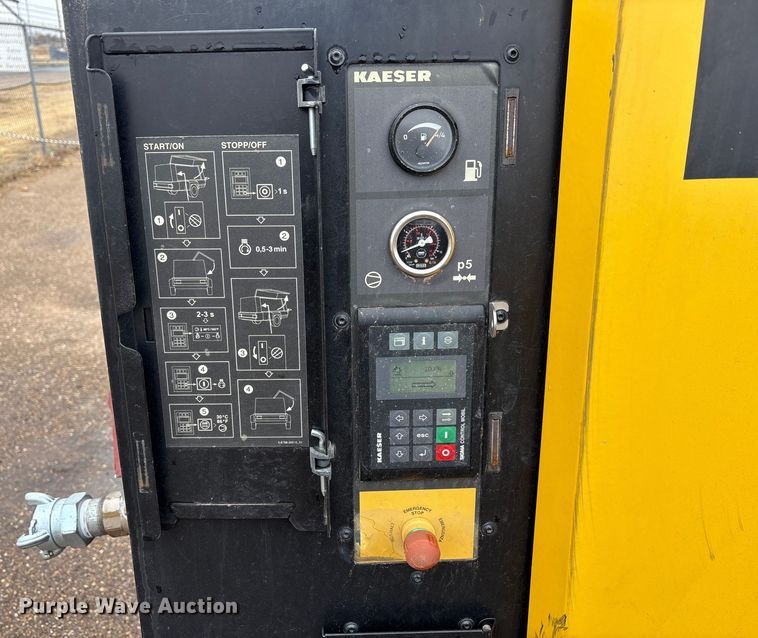 image for item EU4723 2021 Kaeser M118 air compressor