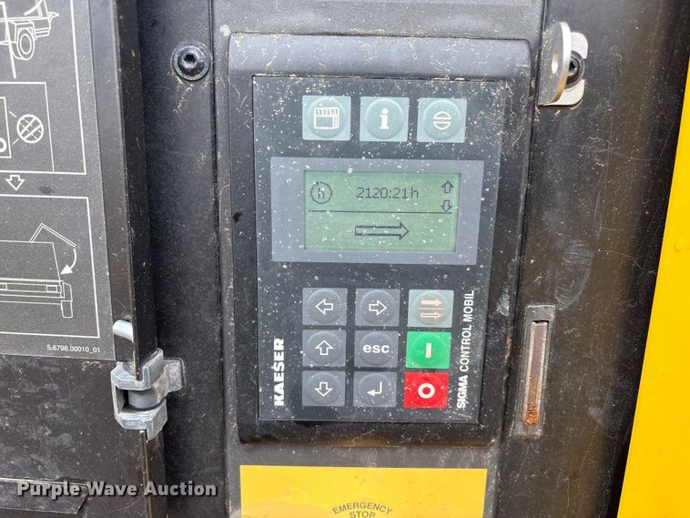 image for item EU4723 2021 Kaeser M118 air compressor